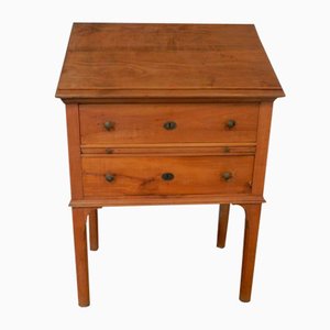 Italian Cherrywood Chest of Drawers, 1950s-WWQ-692540