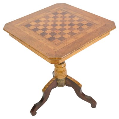 Italian Chessboard in Fruitwood, 1860s-UY-1813954