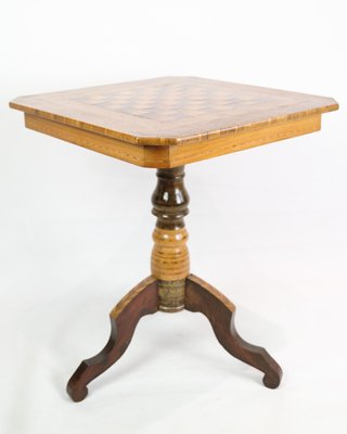 Italian Chessboard in Fruitwood, 1860s-UY-1813954