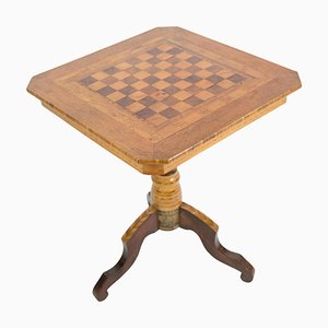 Italian Chessboard in Fruitwood, 1860s-UY-1813954