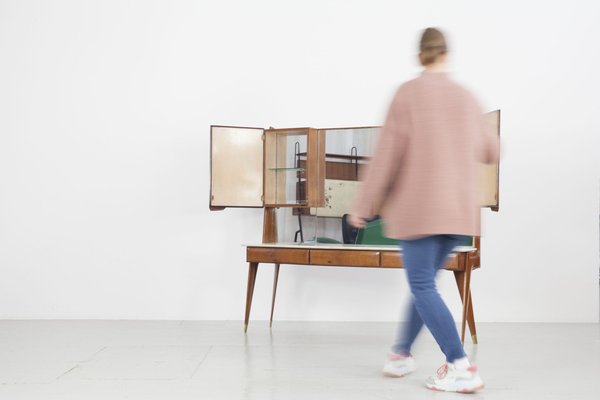 Italian Chest of Drawers with Marble Surface by Fratelli Strada, 1950s-AA-1703149