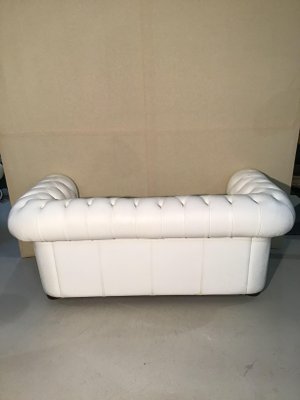 Italian Chesterfield Style Sofa in Leather, 1980s-ERB-1299291