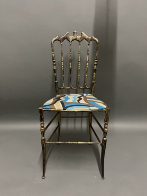 Italian Chiavari Chair in Brass, 1960s-EK-1811821