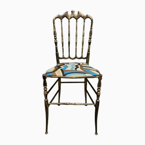 Italian Chiavari Chair in Brass, 1960s-EK-1811821