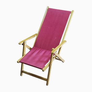 Italian Children's Beach Chair, 1960s-RAQ-841127