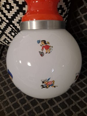 Italian Children's Ceiling Light, 1950s-HIT-1196455