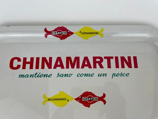 Italian Chinamartini Metal Tray, 1960s-YNA-1105627