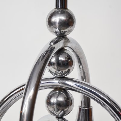 Italian Chrome Chandelier-NZV-1142578