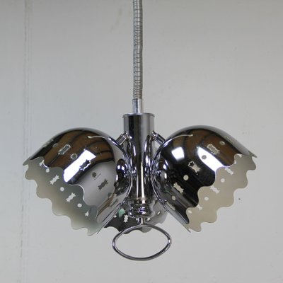 Italian Chromed 3-Spotted Ceiling Lamp-NE-1262812