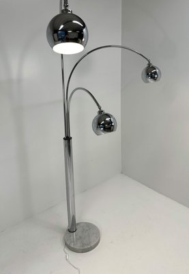 Italian Chromed Floor Lamp by Reggiani, 1970s-FF-2021840