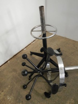 Italian Chromed Metal Coat Stand, 1970s-WWQ-864990