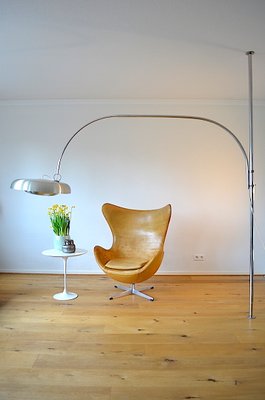 Italian Clamped Bowing Lamp by Pirro Cuniberti for Sirrah Imola, 1970s-OV-1257138