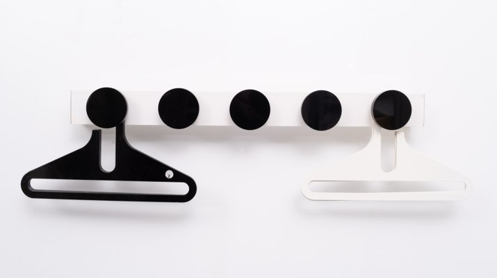 Italian Coat Rack and Hangers by Danilo Silvestrin, 1970s-GCG-1089951