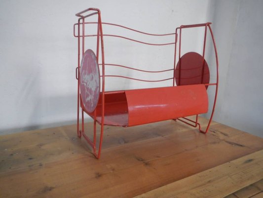 Italian Coca Cola Magazine Rack, 1970s-WWQ-829819