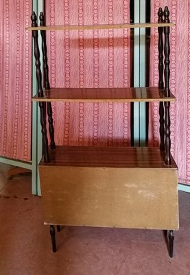 Italian Compressed Wood Multilayer Bookshelf, 1970s-RAQ-628133