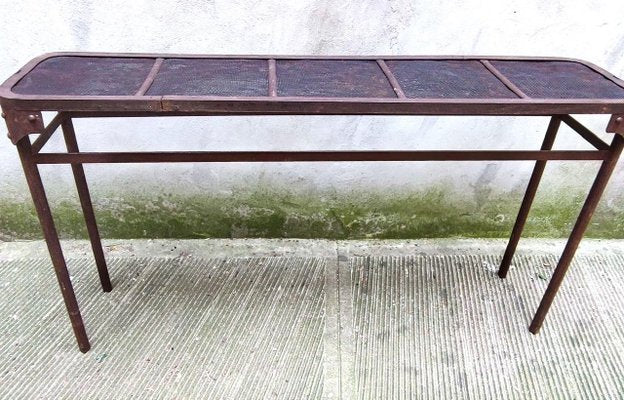 Italian Console Table in Iron-NA-1178009