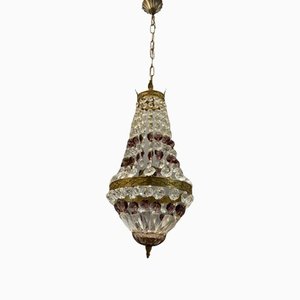 Italian Crystal Basket Chandelier-JJC-1250571