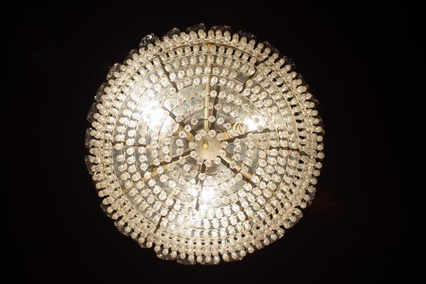 Italian Crystal Chandelier, 1940-MBH-1073779