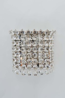 Italian Crystal Wall Lamps from Bakalowits & Söhne, 1960s, Set of 2-SPD-1130970