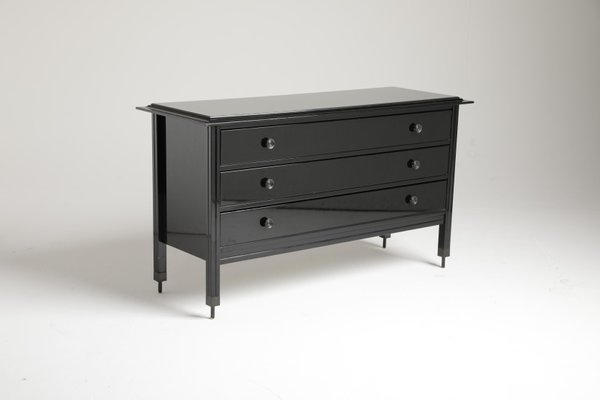 Italian D154 Chest of Drawers in Lacquered Wood by Carlo De Carli, 1963-KKZ-1814300