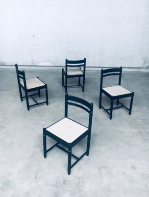 Italian Design Dining Chair from MCM, 1960s, Set of 4-RQV-1334084