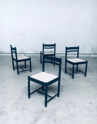 Italian Design Dining Chair from MCM, 1960s, Set of 4-RQV-1334084