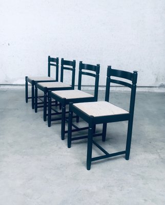 Italian Design Dining Chair from MCM, 1960s, Set of 4-RQV-1334084