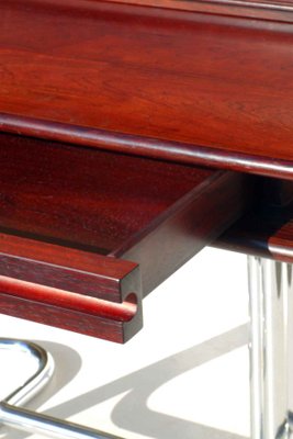 Italian Design Rosewood Desk by Maya Giotto Stoppino for Bernini, 1960s-KGD-1126469