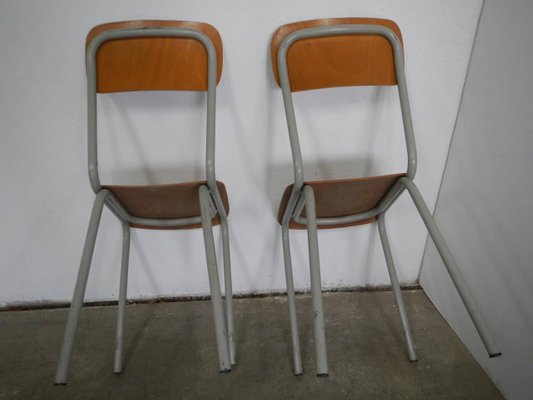 Italian Desk Chairs, 1970s, Set of 2-WWQ-884757