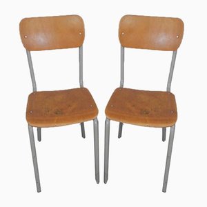 Italian Desk Chairs, 1970s, Set of 2-WWQ-884757