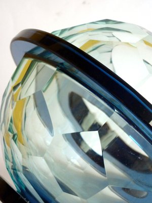 Italian Diamond Glass Bowl, 1960s-KGD-703622