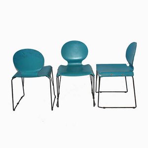 Italian Dining Chairs, 1970s, Set of 3-HZ-541034