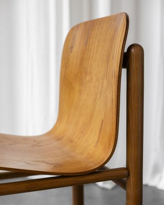 Italian Dining Chairs in Bentwood, 1960s, Set of 4-QAX-1751115