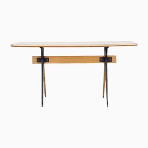 Italian Dining Table by Carlo Ratti for Industria Legni Curvati, 1950s-AA-1703164