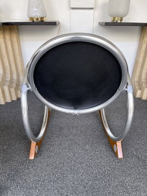 Italian Dondolo Rocking Chair by Verner Panton for Ycami, 1990s-FUE-1442134