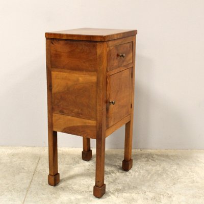 Italian Empire Bedside Table in Walnut-UMS-1822887