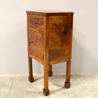 Italian Empire Bedside Table in Walnut-UMS-1822887