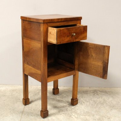 Italian Empire Bedside Table in Walnut-UMS-1822887