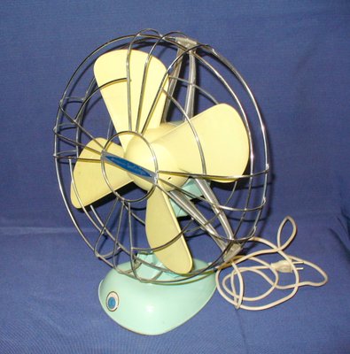 Italian Fans, 1960s, Set of 5-EI-265643