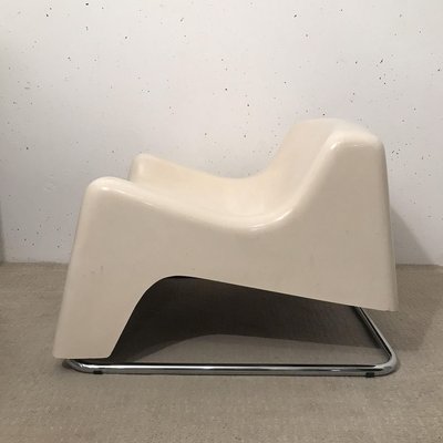 Italian Fiberglass Dining Chair, 1970s-VAM-887616