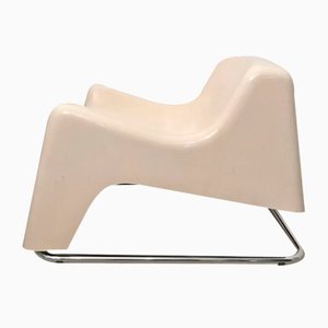 Italian Fiberglass Dining Chair, 1970s-VAM-887616