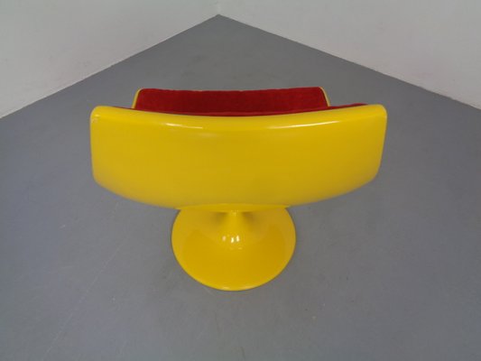 Italian Fiberglass Swivel Chair, 1960s-RDW-811892