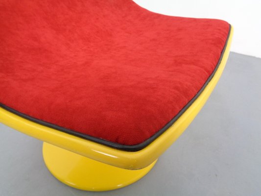 Italian Fiberglass Swivel Chair, 1960s-RDW-811892