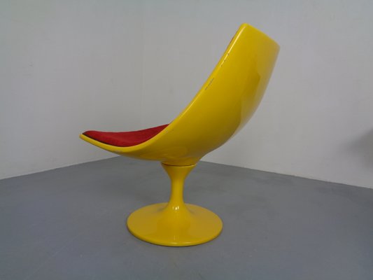 Italian Fiberglass Swivel Chair, 1960s-RDW-811892