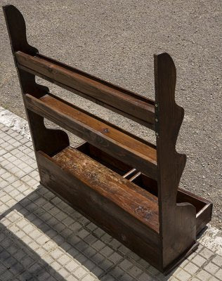 Italian Fir Shelves with Drawers, 1900s-RAQ-1385787