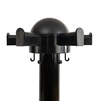 Italian Floor Coat Stand in Black from Kartell, 1970s-UPW-1387865