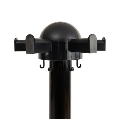 Italian Floor Coat Stand in Black from Kartell, 1970s-UPW-1387865