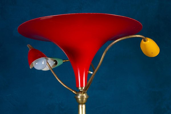 Italian Floor Lamp by Angelo Lelli for Arredoluce, 1949-MBH-1168999