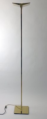 Italian Floor Lamp in Brass by Marco Zotta, 1980s-ESB-1376633