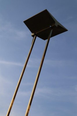 Italian Floor Lamp in Brass by Marco Zotta, 1980s-ESB-1376633